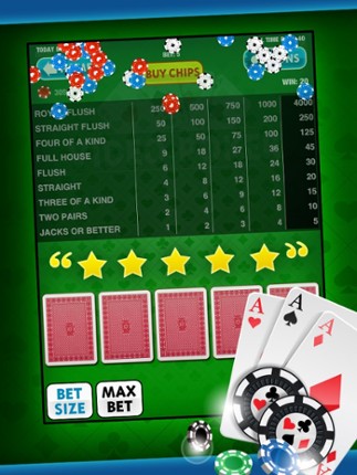 Video Poker Free Game: King of the Cards! for iPad and iPhone Casino Apps screenshot