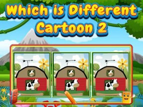 Which Is Different Cartoon 2 Image