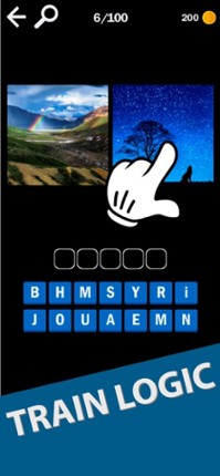 2 photo 1 word screenshot