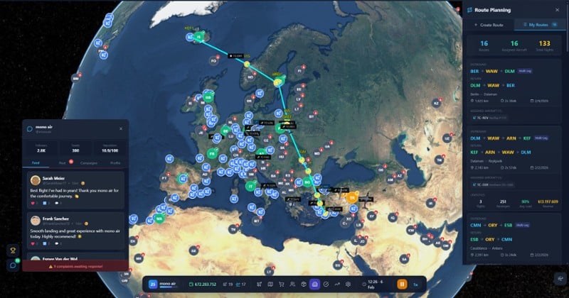 Airline CEO screenshot