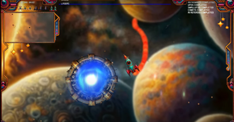 Asteroids and Aliens screenshot