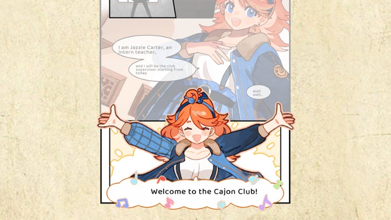 Concerto on White: Cajon Story screenshot