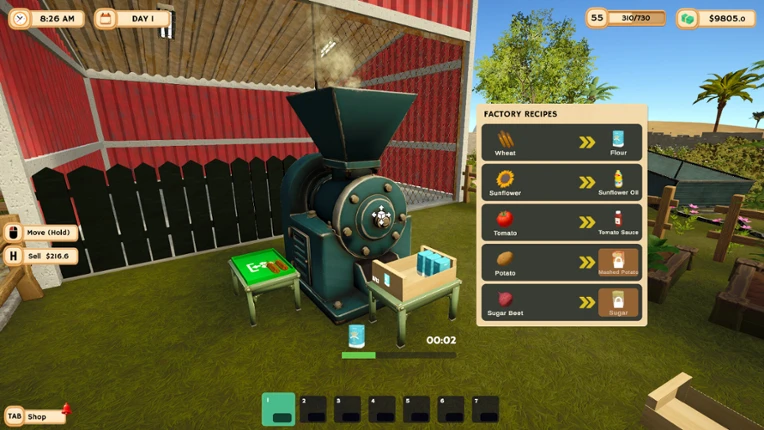 Farmstead Market Simulator Image