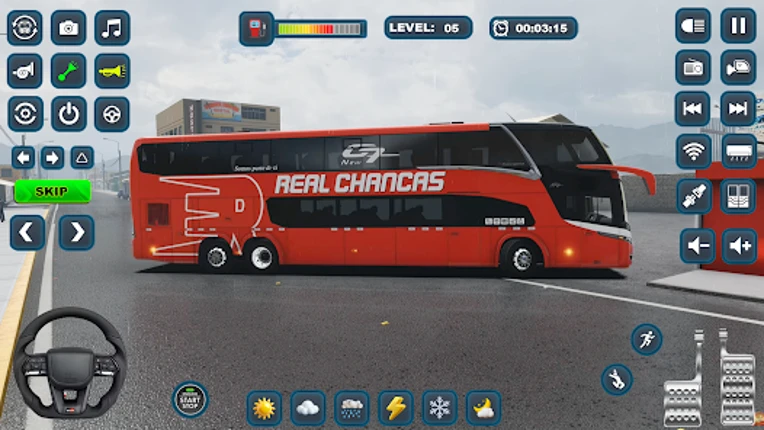 Bus Simulator 3D Tour Bus Game screenshot