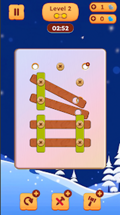 Crazy Screws: Wood Bolts&Nuts Image
