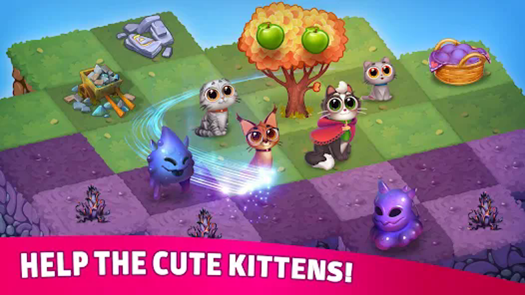 Merge Cats: Magic games Image
