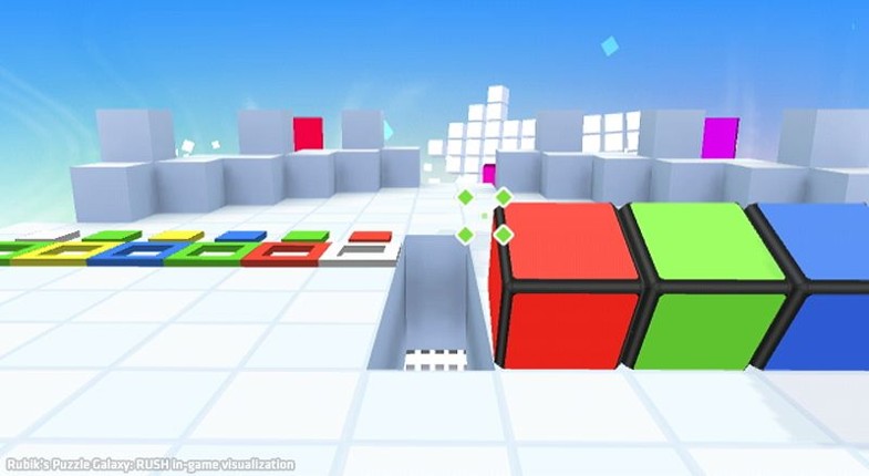 Rubik's Puzzle Galaxy: Rush screenshot