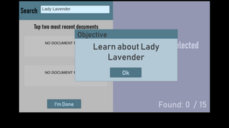 The Tragedy of Lady Lavender Image