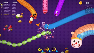 Snake Battle: Worm Snake Game Image