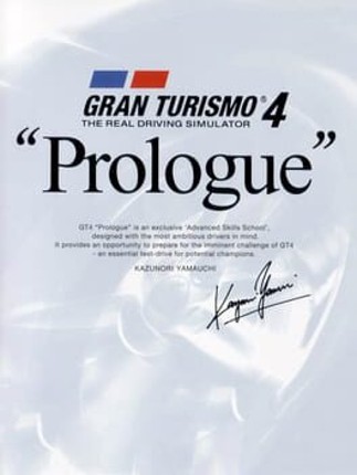 Gran Turismo 4 Prologue Game Cover