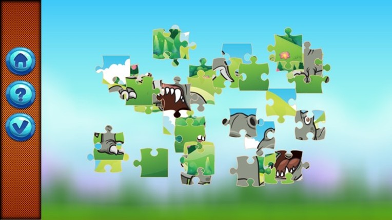 Jigsaw Puzzle Dinosaur Magic Board Fun for Kids Image