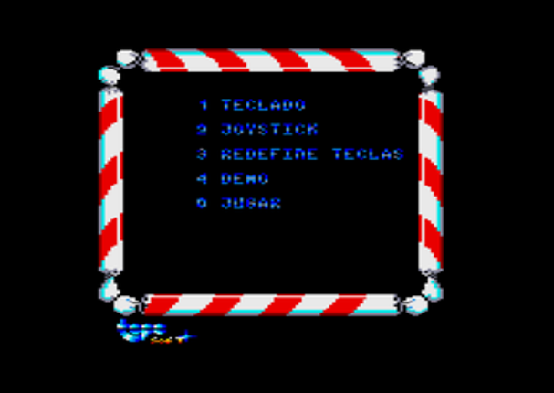 Mad Mix Game (Amstrad PCW / PCW Plus) screenshot