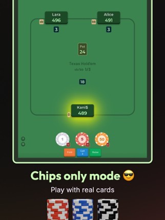 Poker 4 Friends: Chips of Fury screenshot