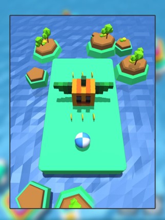 Sticky Ball Craft 3D screenshot