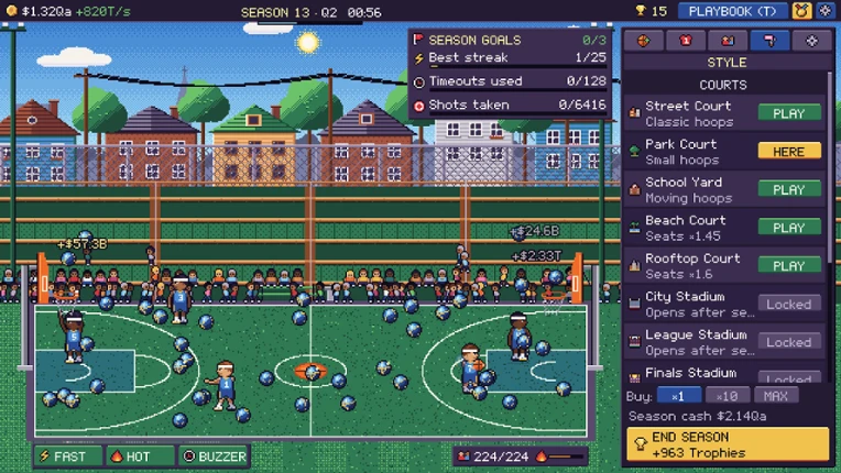 Swish & Repeat: Basketball Idle screenshot