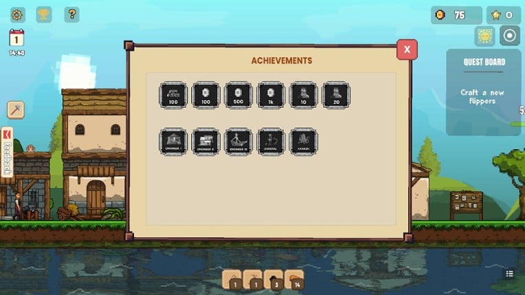 TinyCraf Town screenshot