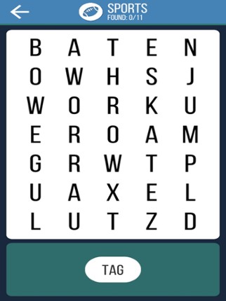 Word Search Brain Puzzle screenshot