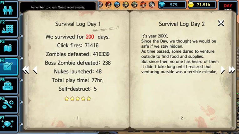 200 DAYS Zombie Apocalypse screenshot