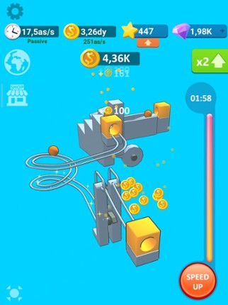 Balls Rollerz Idle 3D Puzzle Image