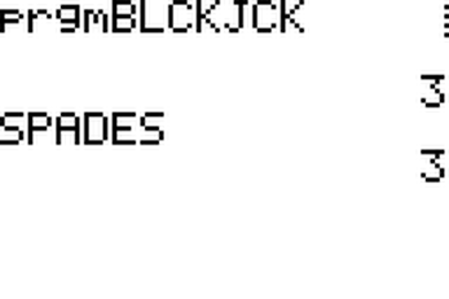 Black Jack - all variants of TI-84 Image
