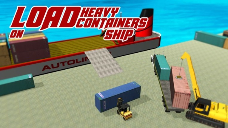 Crane Operator Simulator – Lift cargo containers &amp; transport on heavy truck Image