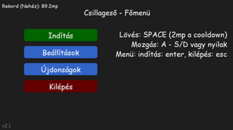 Csillageső screenshot