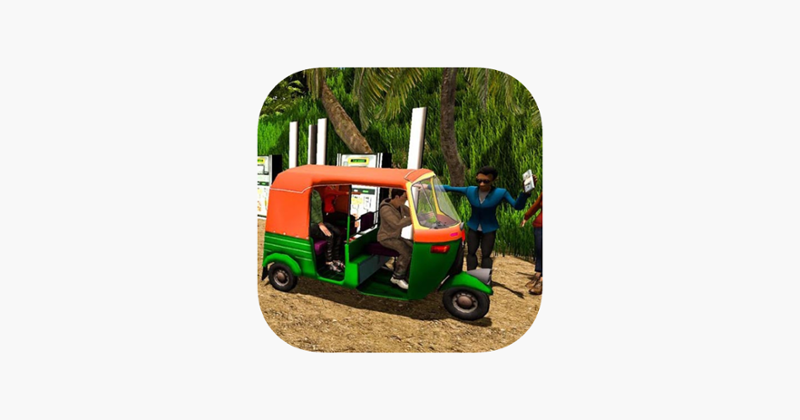 Cycle Rickshaw Driving Game Cover