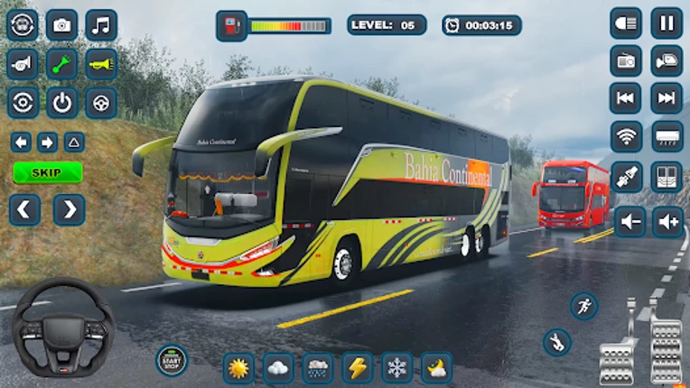 Bus Simulator 3D Tour Bus Game screenshot