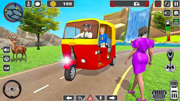 CNG Rickshaw Game TukTuk Auto Image