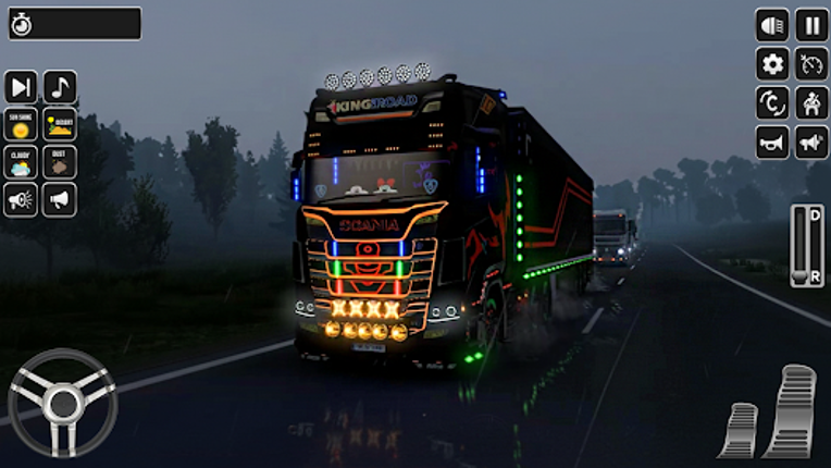 Cargo Delivery Truck Offroad Image