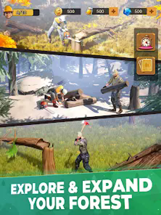 Lumber GO: Idle Wood Empire screenshot