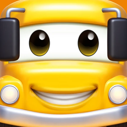 Color Bus Fill: Traffic Puzzle Image