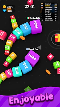 Jelly Cube Run 2048 - Merge io Image