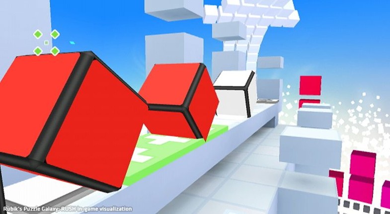 Rubik's Puzzle Galaxy: Rush screenshot