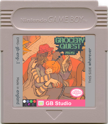 Grocery Quest mini (GB Studio) Game Cover