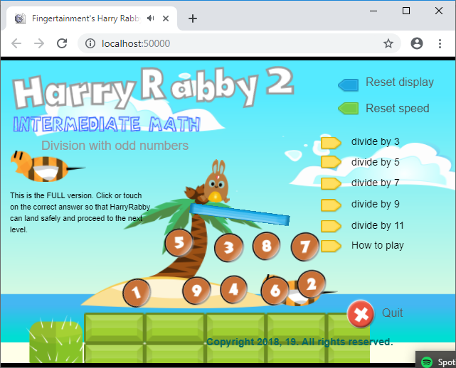 Games like HarryRabby2 Large Numbers divide by odd numbers FREE
