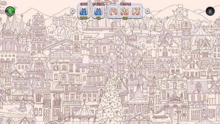 Hidden Cats in Christmas screenshot