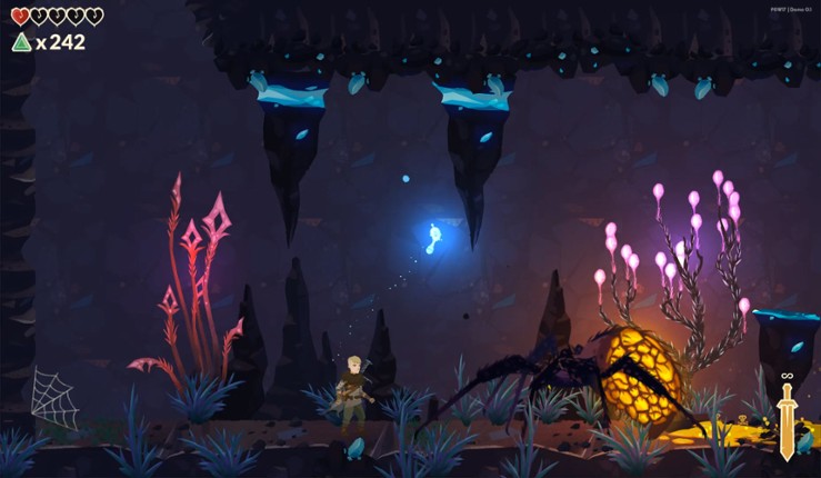 Leif's Adventure: Netherworld Hero screenshot