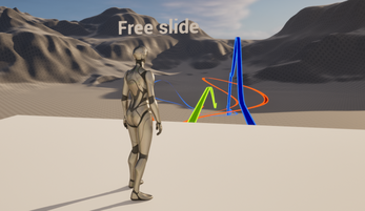 UE5 Spline Slide Image