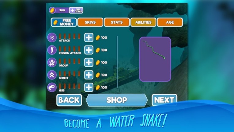 Water Snake Underwater Hunting Simulator screenshot