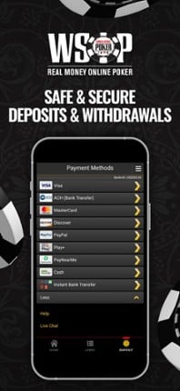 WSOP Real Money Poker - PA screenshot