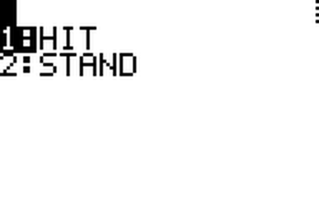 Black Jack - all variants of TI-84 Image