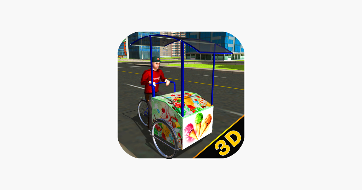 Games like City Ice Cream Delivery – Ride bicycle simulator to sell yummy frozen food