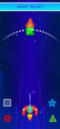 Galaxy shape and color shooter screenshot