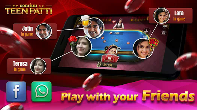 Teen Patti Comfun Card Online screenshot