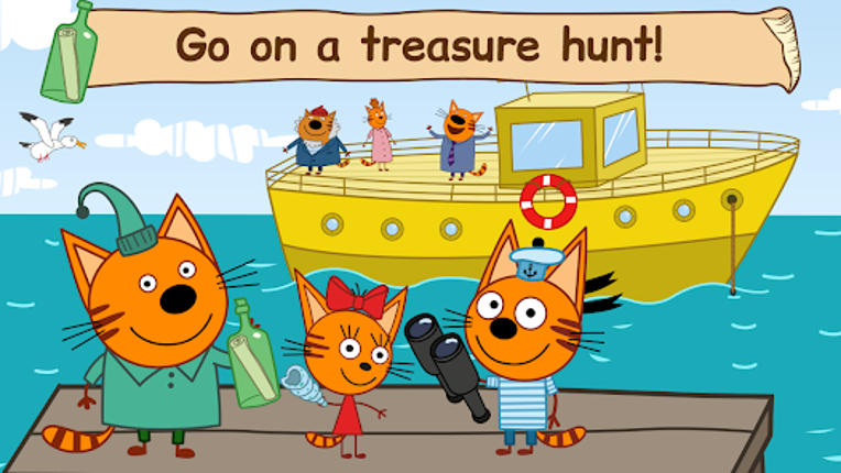 Kid-E-Cats: Sea Adventure Game screenshot