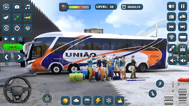 Bus Simulator 3D Tour Bus Game Image
