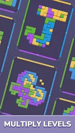 Tap Block Out: Color Puzzle Image