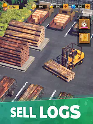 Lumber GO: Idle Wood Empire screenshot