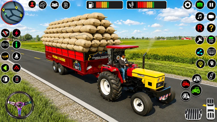 Tractor Farming Games 2023 screenshot
